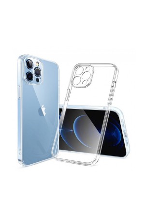 iPhone 15 Pro Kılıf Kamera Korumalı Silikon Şeffaf Arka Kapak…