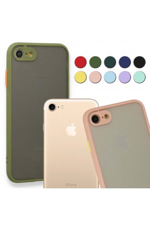FitCase iPhone 7 / 8 Kılıf Montrea Silikon Arka Kapak