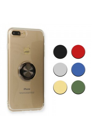 FitCase iPhone 7 Plus / 8 Plus Kılıf Gross Ring Şeffaf Arka Kapak…