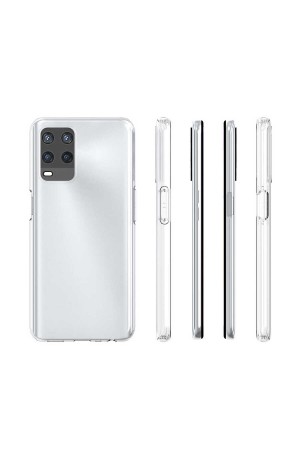 Oppo A54 Kılıf Kamera Korumalı Silikon Şeffaf Arka Kapak…