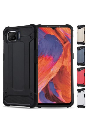 FitCase Oppo A73 Zırh Tank Tam Koruma Arka Kapak