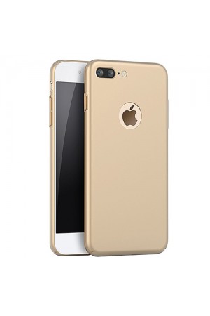 FitCase Rubber iPhone 7 Kılıf Sert Arka Kapak Gold…