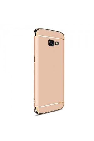 FitCase Samsung A3 2017 (A320) Golden Frame Arka Kapak Gold