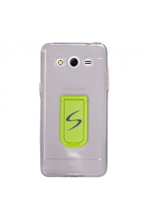 FitCase Samsung Core 2 G355 Standlı TPU Kılıf Şeffaf…
