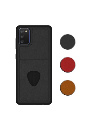 FitCase Samsung Galaxy A02s Kılıf Proda Deri Tek Kartlık Cepli Kapa…