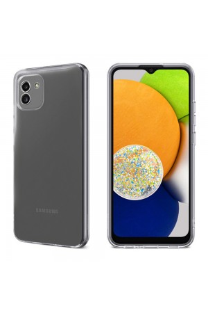 Samsung Galaxy A03 Kılıf Kamera Korumalı Silikon Şeffaf Kapak…