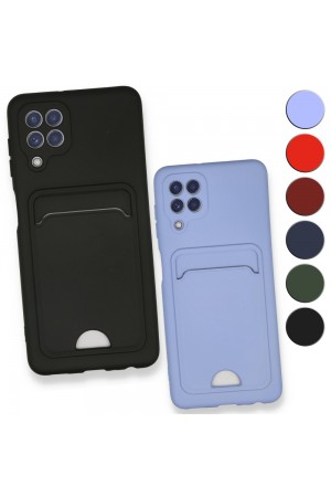 FitCase Samsung Galaxy A22 Cardy Soft Delikli Kartlık Cepli Silikon K…