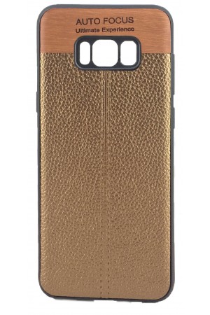 FitCase Samsung S8 Plus (G955) Auto Focus Silikon Arka Kapak Kahverengi