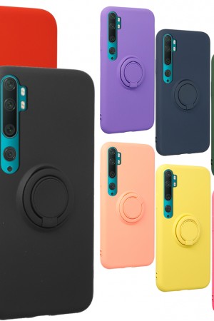 FitCase Xiaomi Mi Note 10 Pro Kılıf Viktor Ring Arka Kapak