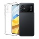 Xiaomi Poco M5 Kılıf Kamera Korumalı Silikon Şeffaf Arka Kapak