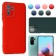 FitCase Xiaomi Redmi Note 10 / Note 10s Glass Kamera Korumalı Lansman Silikon Kapak