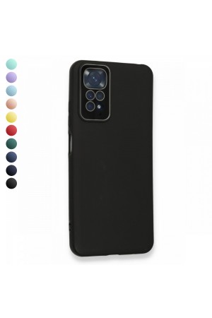 FitCase Xiaomi Redmi Note 11 / 11s Glass Kamera Korumalı Lansman Silikon Kapak