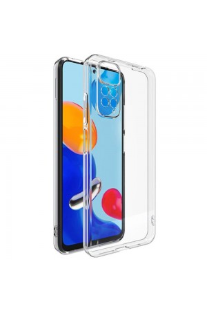 Xiaomi Redmi Note 11 / Note 11S Kılıf Kamera Korumalı Silikon Şeffaf Arka Kapak