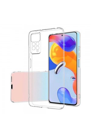 Xiaomi Redmi Note 12 Pro 4G Kılıf Kamera Korumalı Silikon Şeffaf Arka Kapak