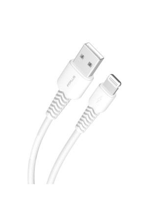 FitPlus Bianca B422 USB - iPhone Lightning Flex Şarj Kablosu 2.4A 1mt…