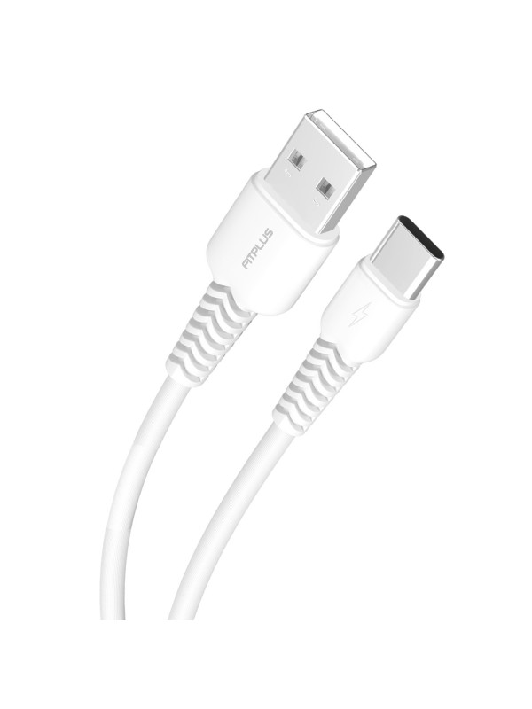 FitPlus Bianca B423 USB - Type-C Flex Şarj Kablosu 2.4A 1mt
