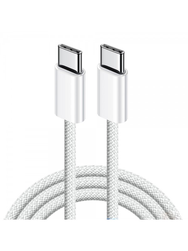 FitPlus IP16K Type-C to Type-C 1mt 60W Örgü Tasarım Hızlı Şarj Kablo…