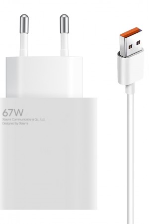 FitPlus MDY Power Adapter 67W Şarj Aleti ve Type-C Kablo Set
