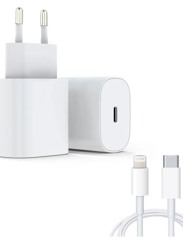 FitPlus PD25W USB-C Type-C to Lightning Kablolu Şarj Aleti Set