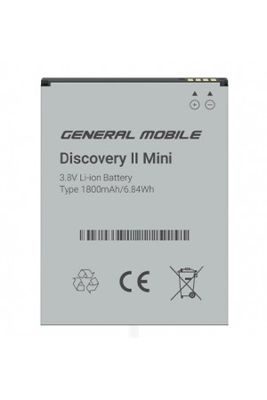 General Mobile Discovery 2 Mini Batarya 1800 mAh (General M TR Garanti…