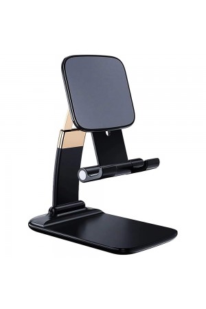 Gold Seri Katlanabilir Masaüstü Telefon ve Tablet Standı Siyah…