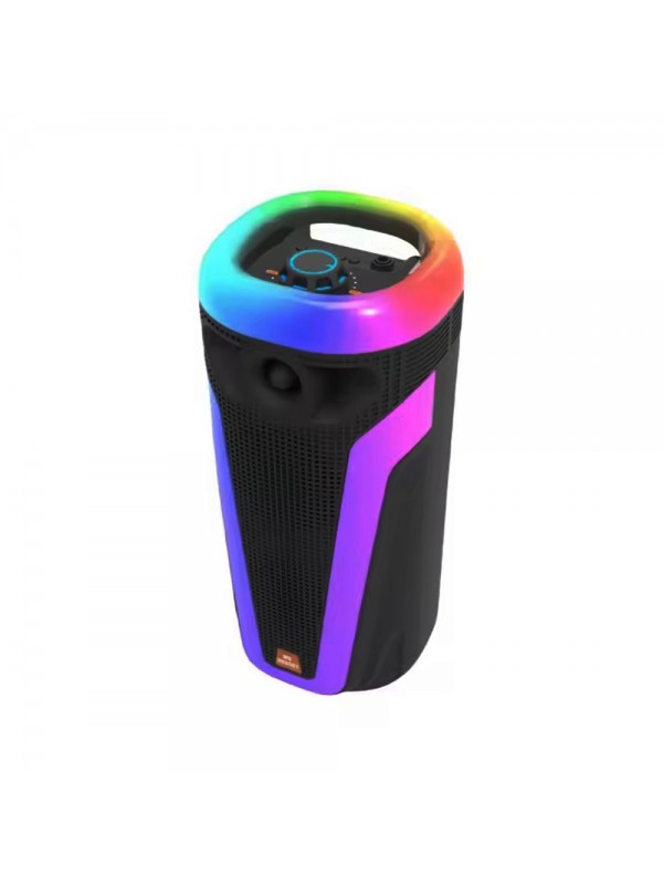 HEPU HP-113 5W Mikrofonlu RGB Led Kablosuz Bluetooth Hoparlör…