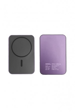 HEPU HP-223 5000 mAh PD20W Magsafe 15W Kablosuz Powerbank…
