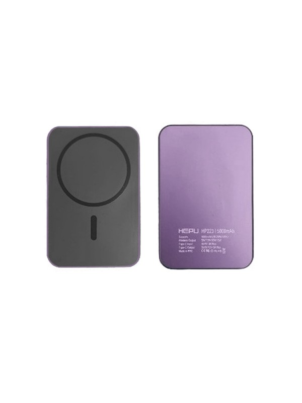 HEPU HP-223 5000 mAh PD20W Magsafe 15W Kablosuz Powerbank…
