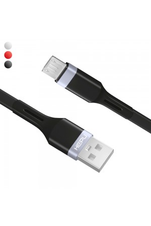 HEPU HP-411 Intelligent USB - Micro USB QC3.0 3.1A Şarj Kablosu 1mt