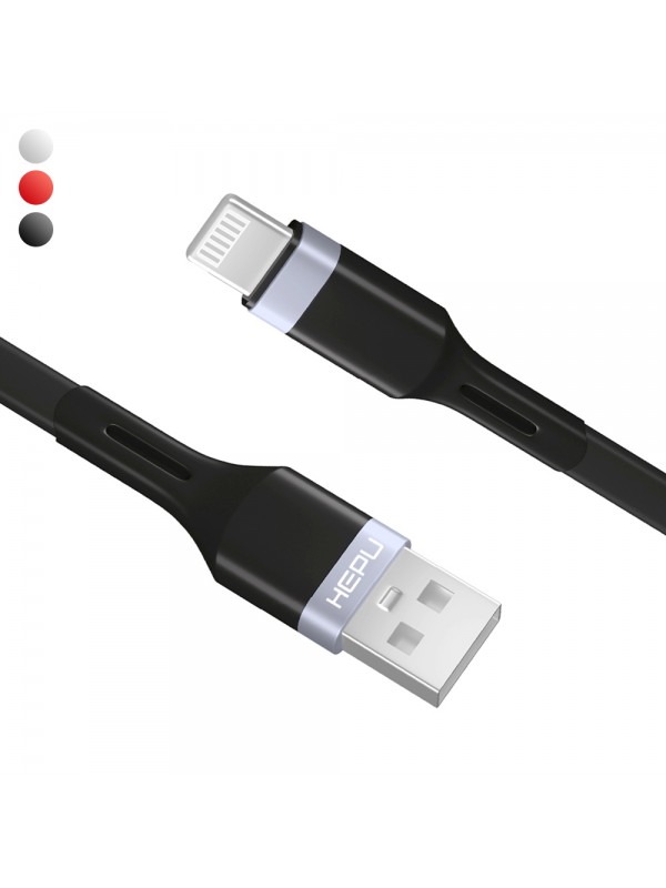HEPU HP-413 Intelligent USB - iPh Lightning QC3.0 3.1A Şarj Kablosu 1mt…
