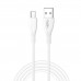 HEPU HP-417 Venus USB - Micro USB QC3.0 3.1A Şarj Kablosu 1mt Beyaz