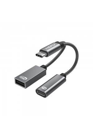 HEPU HP-Z05 Type-C to Type-C + USB Dönüştürücü Adaptör…