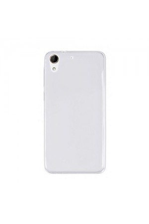 HTC Desire 728 Kılıf Soft Silikon Şeffaf Arka Kapak
