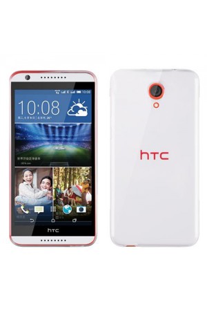 HTC Desire 820 Mini Kılıf Soft Silikon Şeffaf Arka Kapak