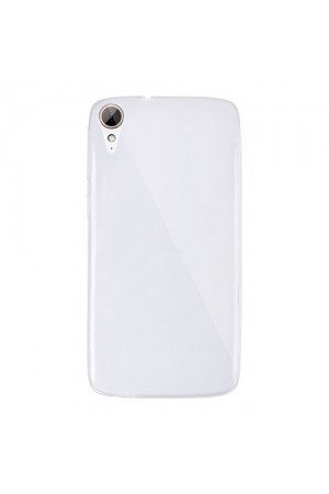 HTC Desire 828 Kılıf Soft Silikon Şeffaf Arka Kapak