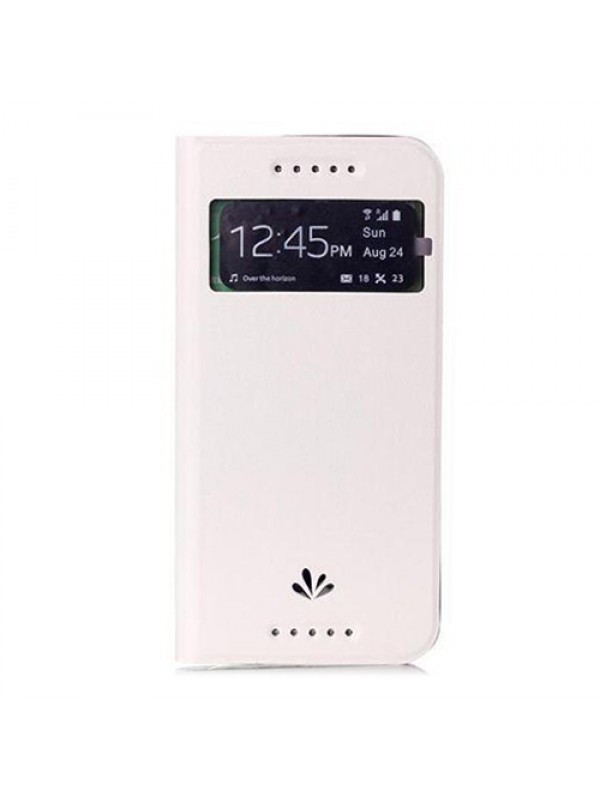 HTC One E8 VILI Cüzdanlı ve Standlı Kılıf Beyaz