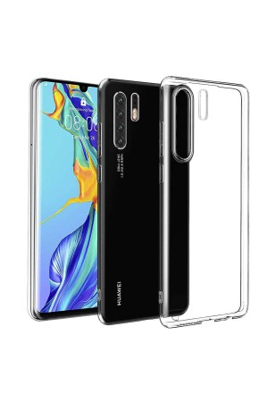 Huawei P30 PRO Kılıf Soft Silikon Şeffaf Arka Kapak