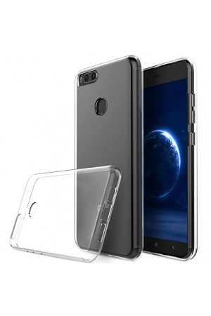 Huawei Y7 2018 Kılıf Soft Silikon Şeffaf Arka Kapak