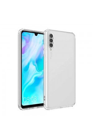 Huawei Y9S / Honor 9X Kılıf Kamera Korumalı Silikon Lux Şeffaf Kapak