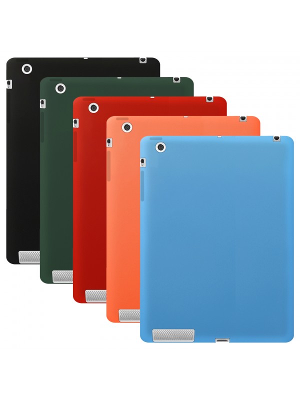 iPad 2/3/4 9.7" Kılıf FitCase Evo Silikon Arka Kapak