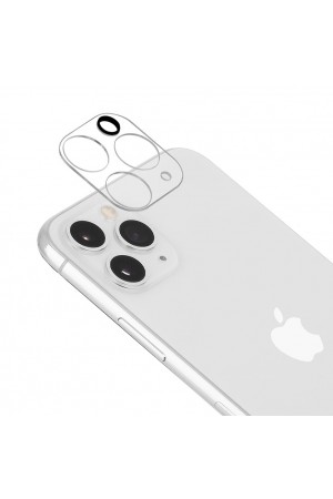 iPhone 11 Pro Kamera Lens Koruyucu 3D Cam Şeffaf Tam Kaplama…