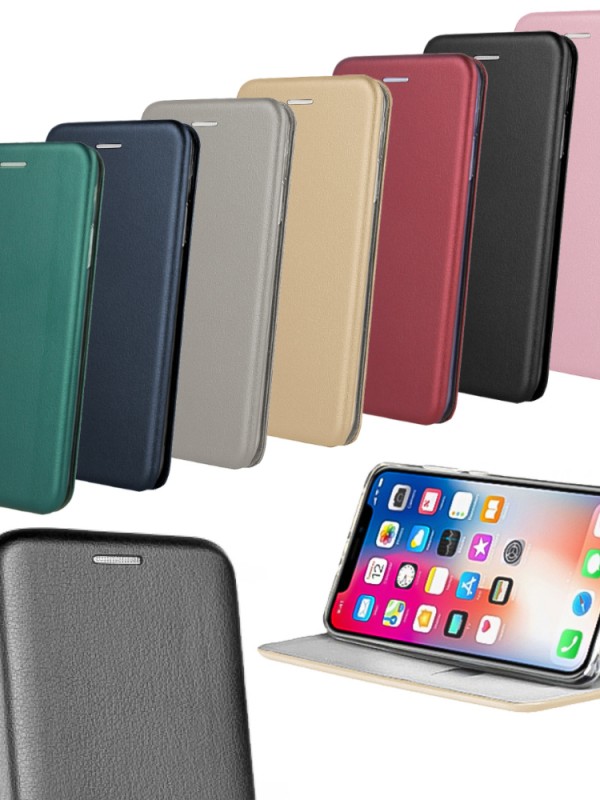 iPhone 11 Pro Kılıf Shell Manyetik Kapaklı Kartlıklı Stantlı…