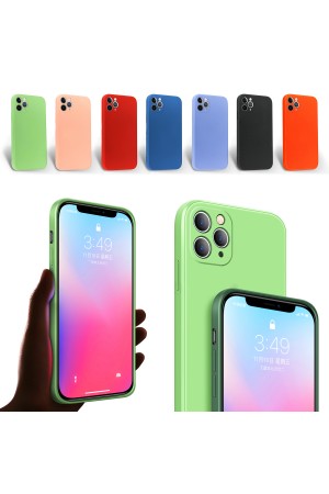 iPhone 11 Pro Max Kılıf Kamera Korumalı Lansman Silikon Kapak…