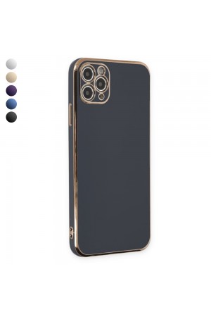iPhone 11 Pro Max Kılıf Luxury Seri Kamera Korumalı Silikon Kapak