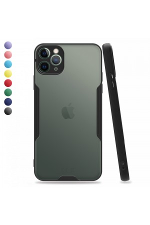 iPhone 11 Pro Max Kılıf Platin Matte Silikon Arka Kapak