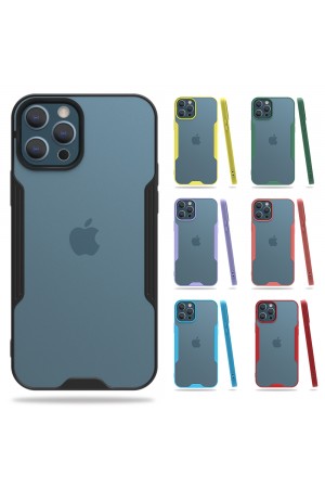 iPhone 12 / 12 Pro Kılıf Platin Matte Silikon Arka Kapak…
