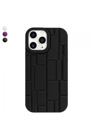 iPhone 12 / 12 Pro Kılıf Rubicon Desenli Silikon Kapak