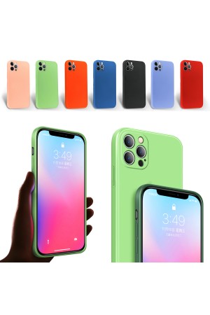 iPhone 12 Pro Kılıf Kamera Korumalı Lansman Silikon Kapak…