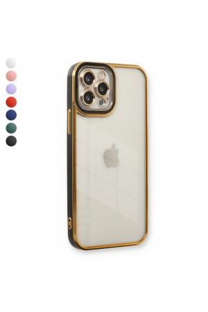 iPhone 12 Pro Kılıf Liva Lazer Silikon Kapak