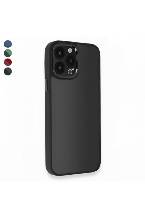 iPhone 12 Pro Max Kılıf Freya Lazer Lens Kamera Çerçeveli Silikon …